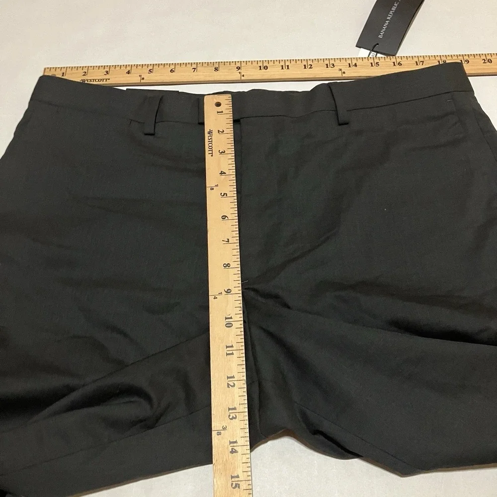 $170 Banana Republic x Marzotto Super 120's Wool Standard Fit Gray 36 X‎ 30